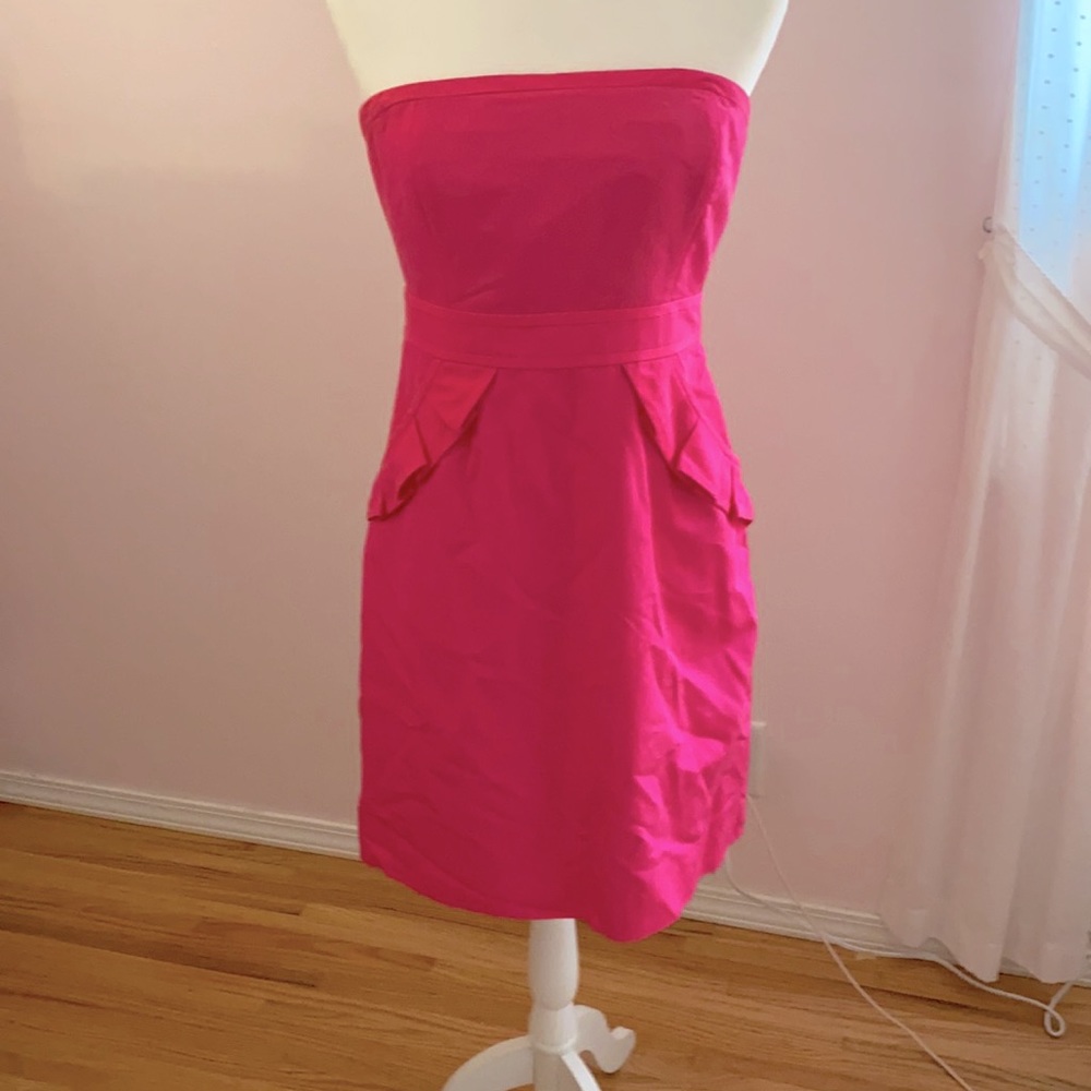 J Crew Luscious Pink dress